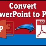Convert PowerPoint to PDF