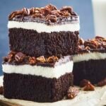 chocolate brownie with nuts